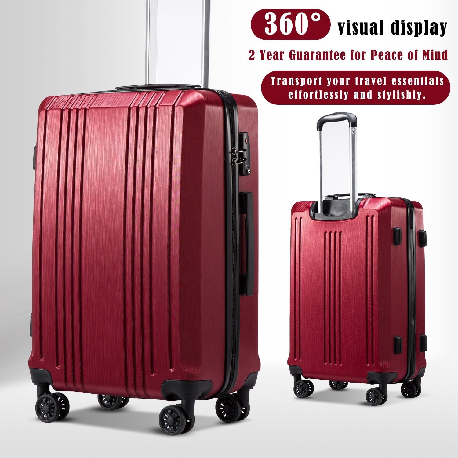 Coolife Luggage Expandable Suitcase Review